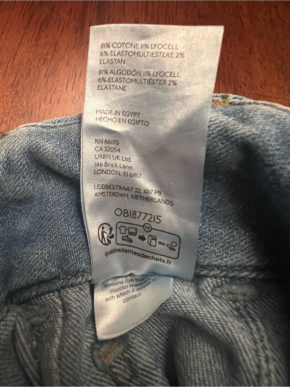 Anthropologie Maeve The Colette High-Rise Wide-Leg Cropped Jeans Size 25 Blue - Picture 8 of 9